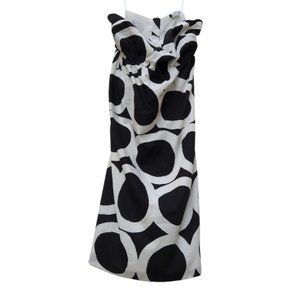 J. Crew Black & White Dress Size 4